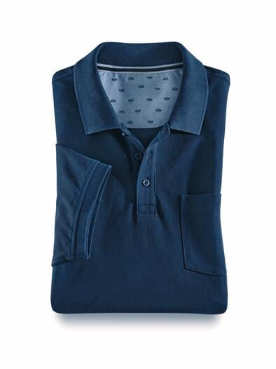 Polo-Pique Pima Cotton Marine