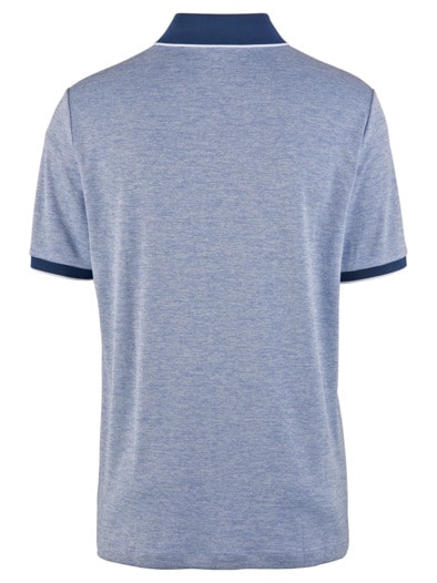 Extrafrisch-Poloshirt Blau meliert