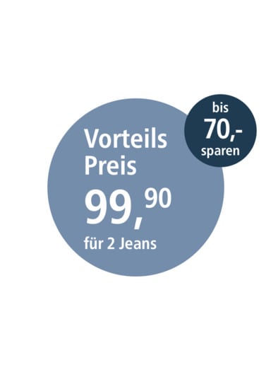 Komfortbund- Bequemjeans LightBlue