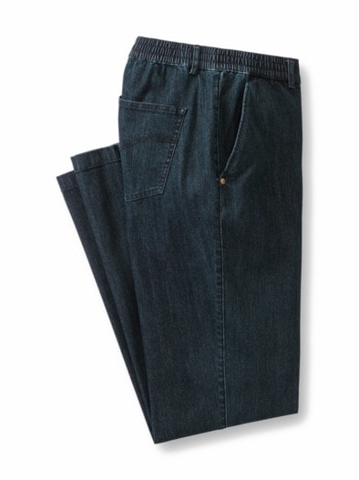 Komfortbund- Bequemjeans Dark Blue