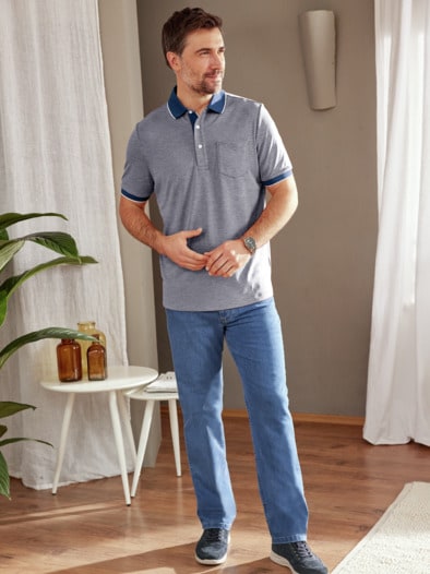 Coolmax-Jeans Mittelblau
