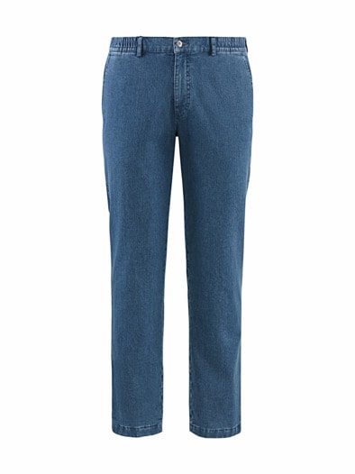 Herren-Thermojeans Jeansblau