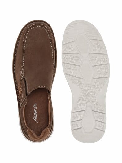 Freizeitslipper Bequemweite Cognac