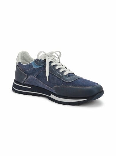 Freizeitsneaker Bequemweite Blau
