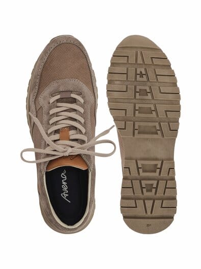 Freizeitsneaker Bequemweite Taupe