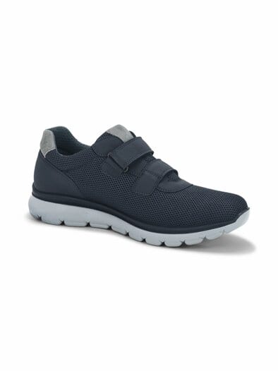 Hallux Doppelklettschuh Blau