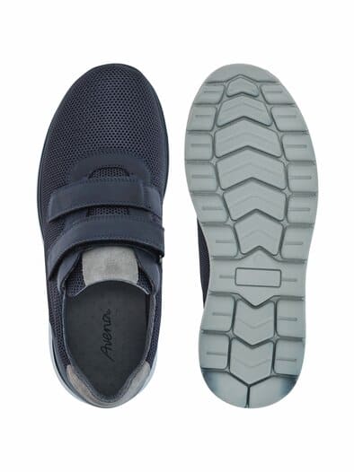 Hallux Doppelklettschuh Blau