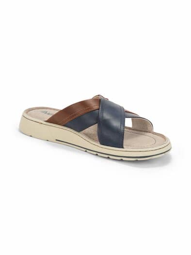 Bequem Pantolette Blau