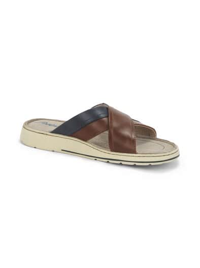 Bequem Pantolette Braun