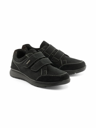 Aquastop Klettsneaker Blau