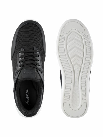 Hallux Ultraleicht Schlupf-Sneaker Schwarz
