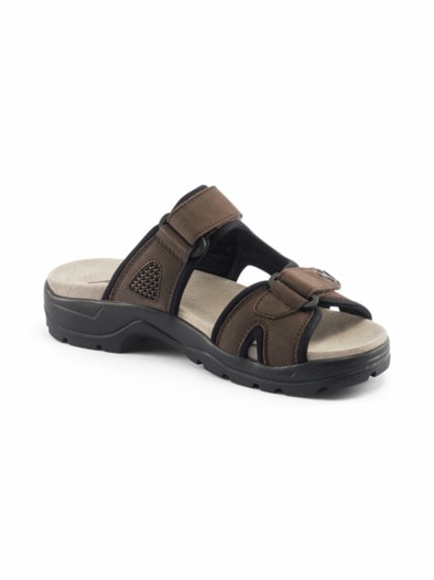 Trekking Pantolette Braun