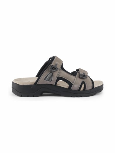 Trekking Pantolette Grau