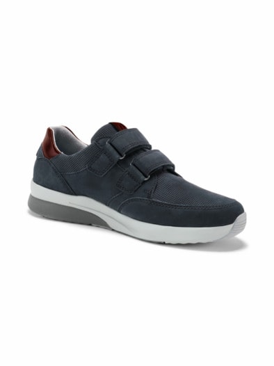 Waldläufer Klett-Sneaker Extraweit Blau