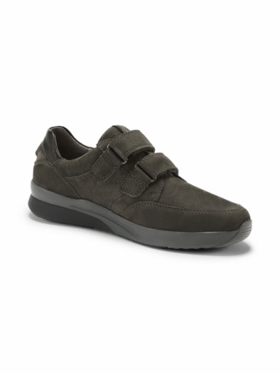 Waldläufer Klett-Sneaker Extraweit Grau
