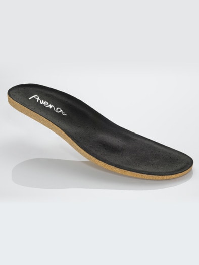 Hallux-Bequem-Klettschuh Schwarz