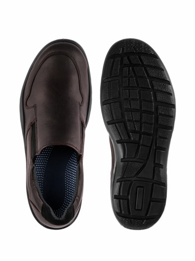 Jomos-Bequem-Slipper Supersoft Braun