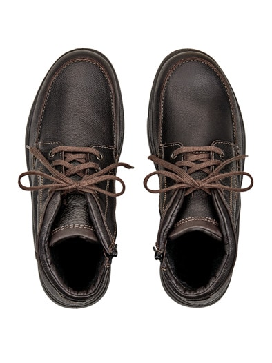 Extraweit-Boots Wasserabweisend Braun