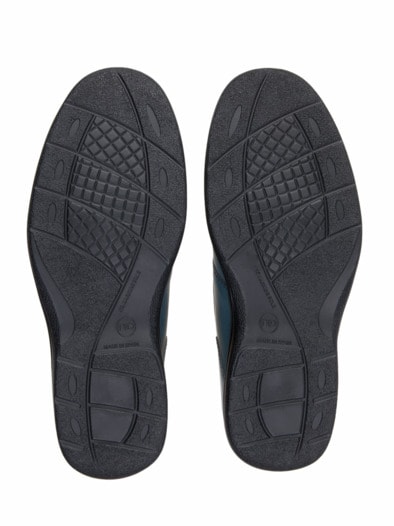 Hallux-Klettschuh Flexibel Blau