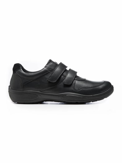 Jomos-Bequem-Klettschuh Softnappa Schwarz