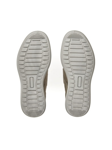 Bequem-Leicht-Klettschuh Grau