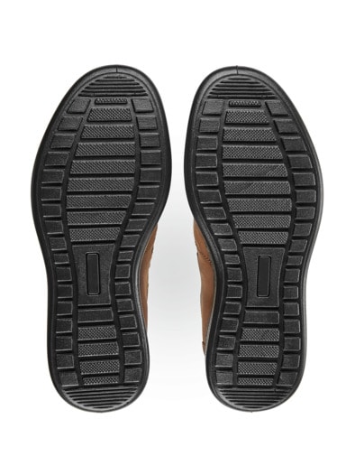 Dehnzonen-Bequemslipper Extraweit Braun