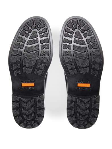 Jomos-Cityboot Lammfell Schwarz