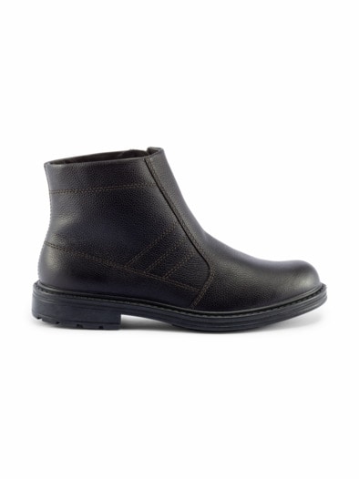 Jomos-Cityboot Lammfell Braun
