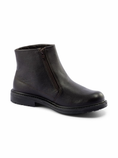 Jomos-Cityboot Lammfell Braun