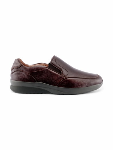 Waldläufer Hirschleder Slipper Braun