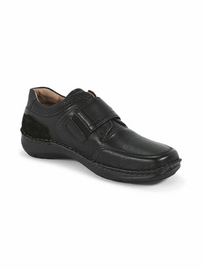 J.S.-Klettschuh Fußfreiheit Schwarz