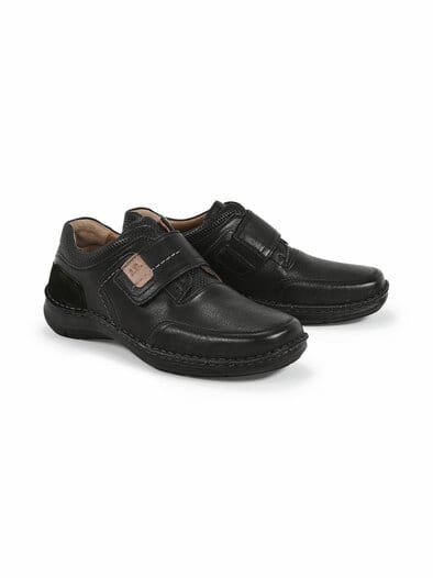 J.S.-Klettschuh Fußfreiheit Schwarz