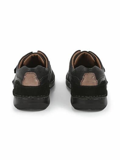 J.S.-Klettschuh Fußfreiheit Schwarz