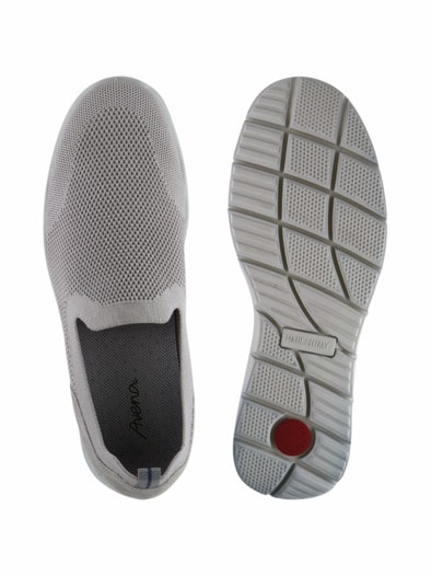 Hallux-Slipper Extraleicht Hellgrau