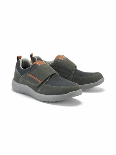 Hallux Klettschuh Extraleicht Grau