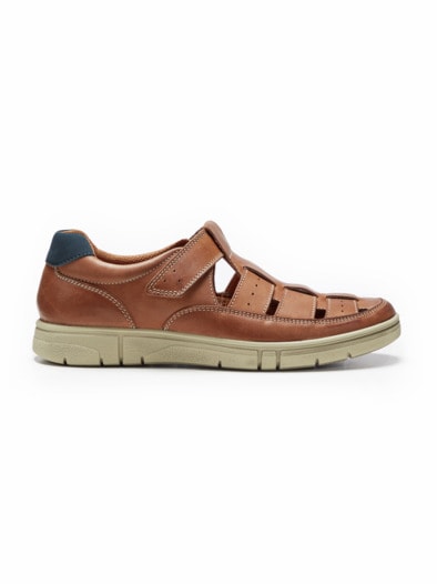 Antishock-Sandalenschuh Braun