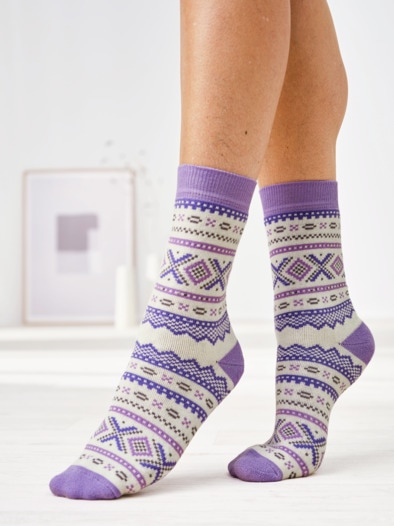 Thermo-Vollfrottee-Socken 2 Paar