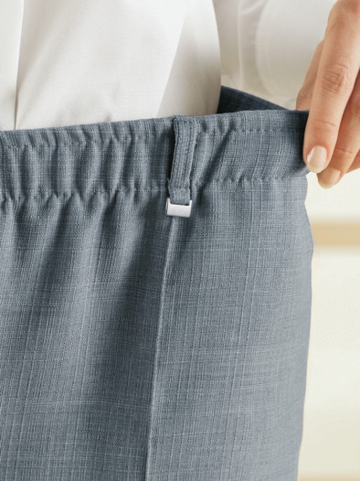 Fleckschutz-Hose Knitterarm Blau