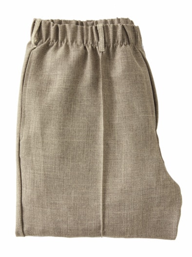 Fleckschutz-Hose Knitterarm Beige