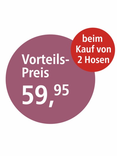 Fleckschutz-Hose Knitterarm Beige