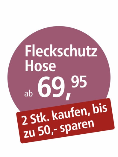 Fleckschutz-Hose Knitterarm Marine