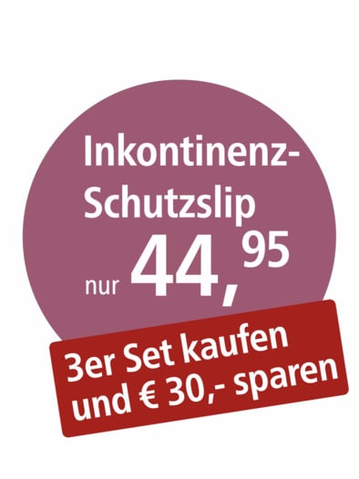 Inkontinenz-Schutzslip Plus Maxi Weiß