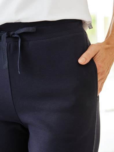 Baumwoll-Hose Extraweich Marine