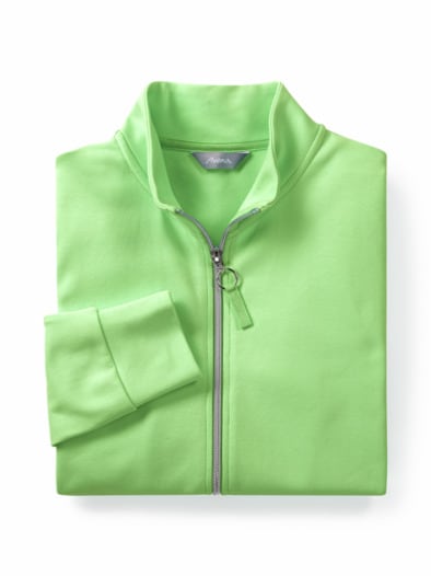 Baumwoll-Jacke Extraweich Grün