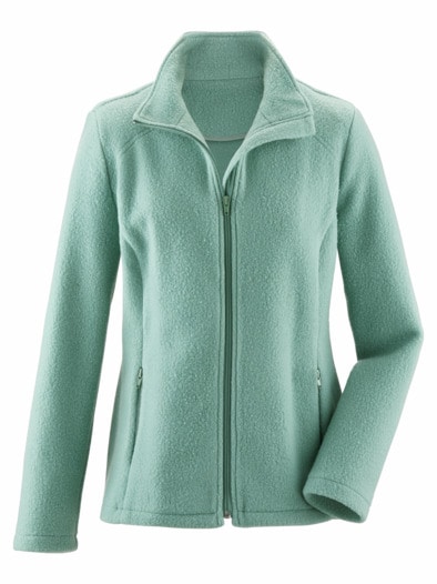 Wollfleece-Jacke Mint
