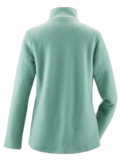 Wollfleece-Jacke Mint