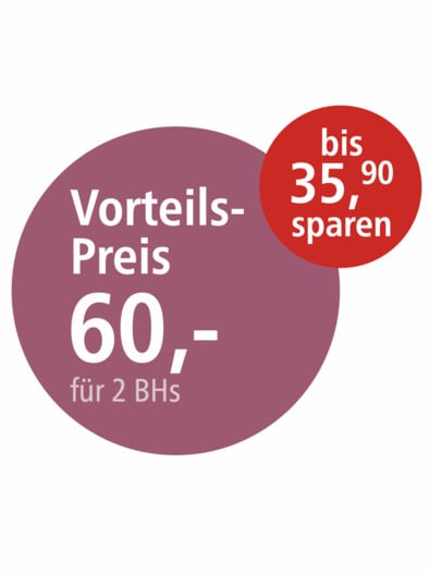 Vorderverschluss-Bustier Softness Puder