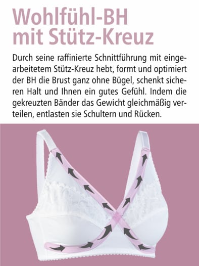 Form-BH Stütz-Kreuz Weiß