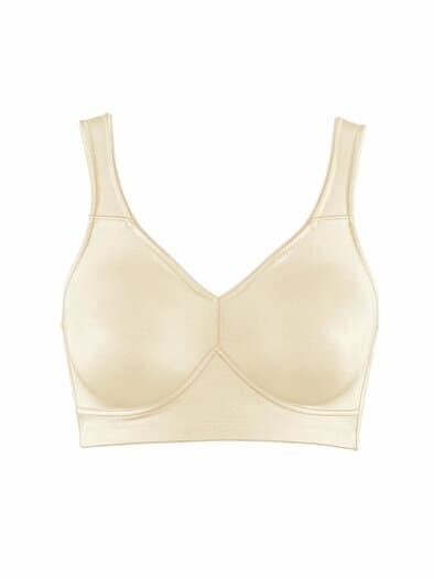 Nahtlos-BH Seidenglanz Vanille