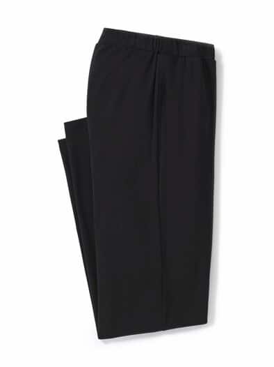 Baumwoll-Jerseyhose Schwarz